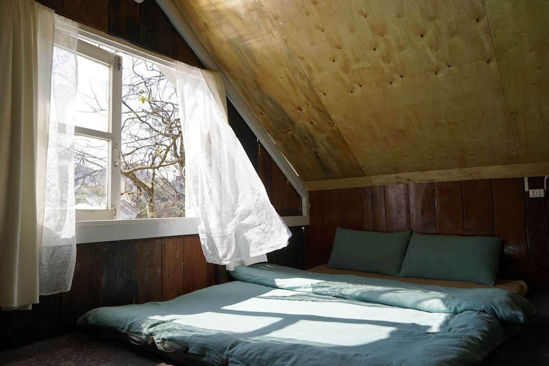 attic room in the wind at Da Lat mountain city, Viet Nam
