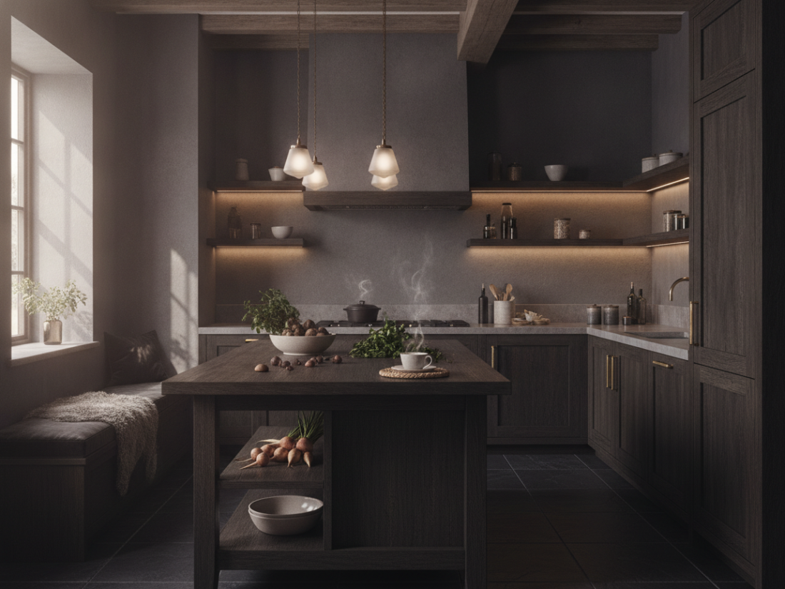 Zo creëer je een sfeervolle moody keuken volgens interieurontwerpers