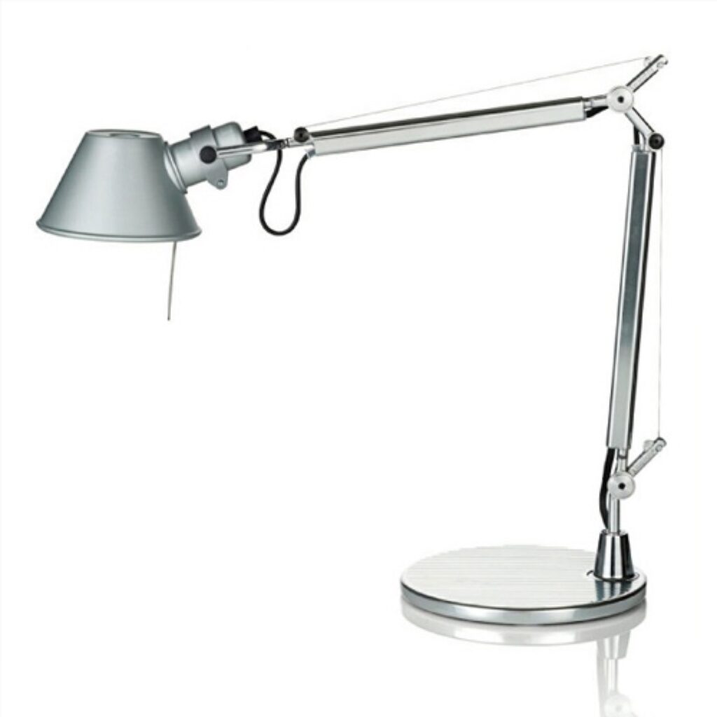 Bureaulamp Tolomeo Micro aluminium