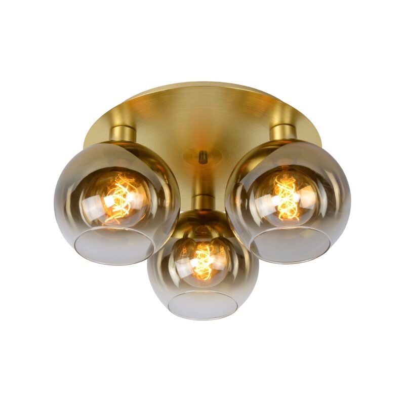 DAJANA PLAFONDLAMP 3-LICHTS GOUD