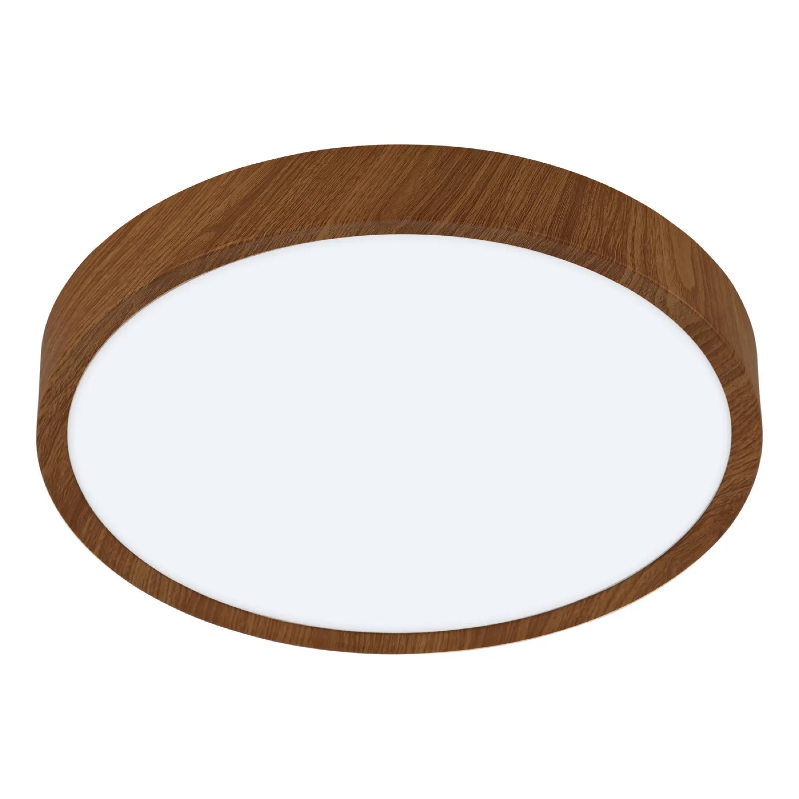 EGLO plafondlamp Musurita hout Ø34cm 14,6W