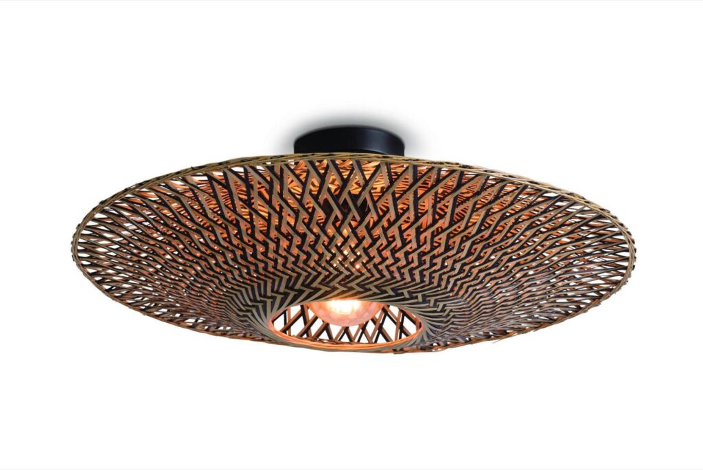 Good&Mojo plafondlamp Bali (Ø60x15 cm)