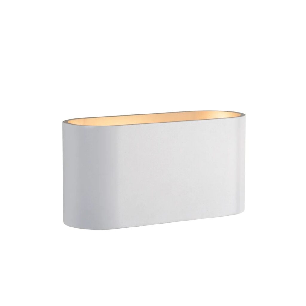 Lucide wandlamp Xera ovaal wit G9