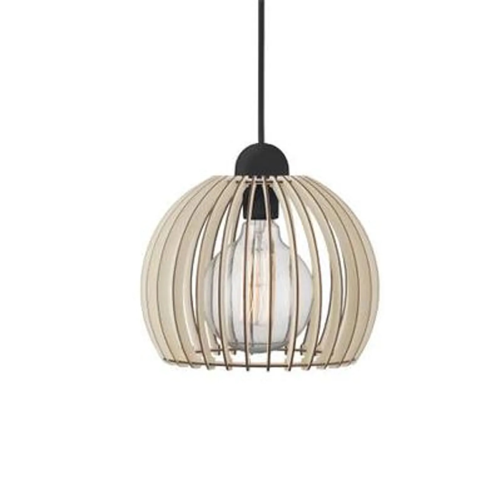 Nordlux hanglamp Chino hout ø25cm E27