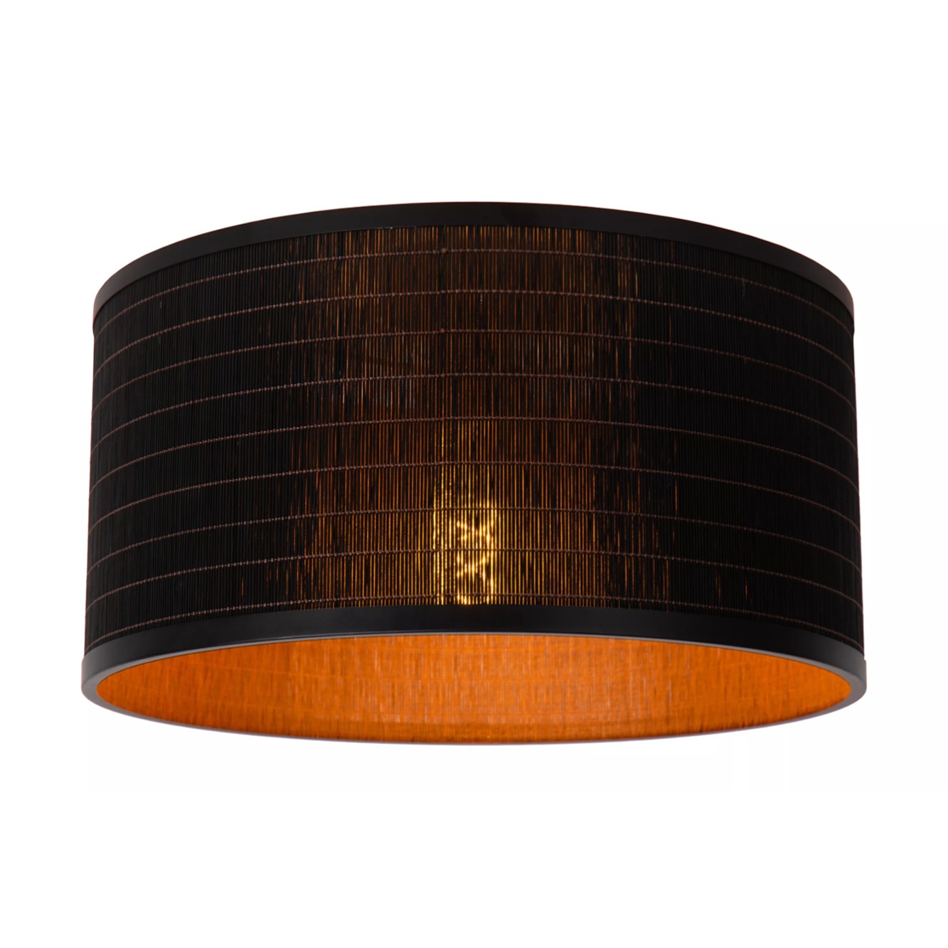 Plafondlamp Tagalog Ø40 cm zwart bamboe