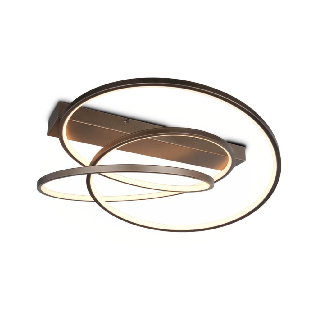Plafondlamp Vincent brons