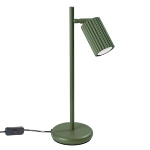 Sollux Lighting Bureaulamp Karbon Olijfgroen Aluminium