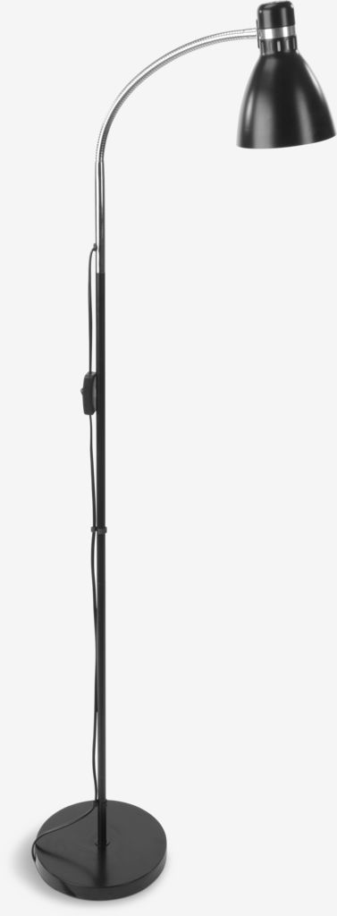 Staande lamp HANSSON H155cm zwart