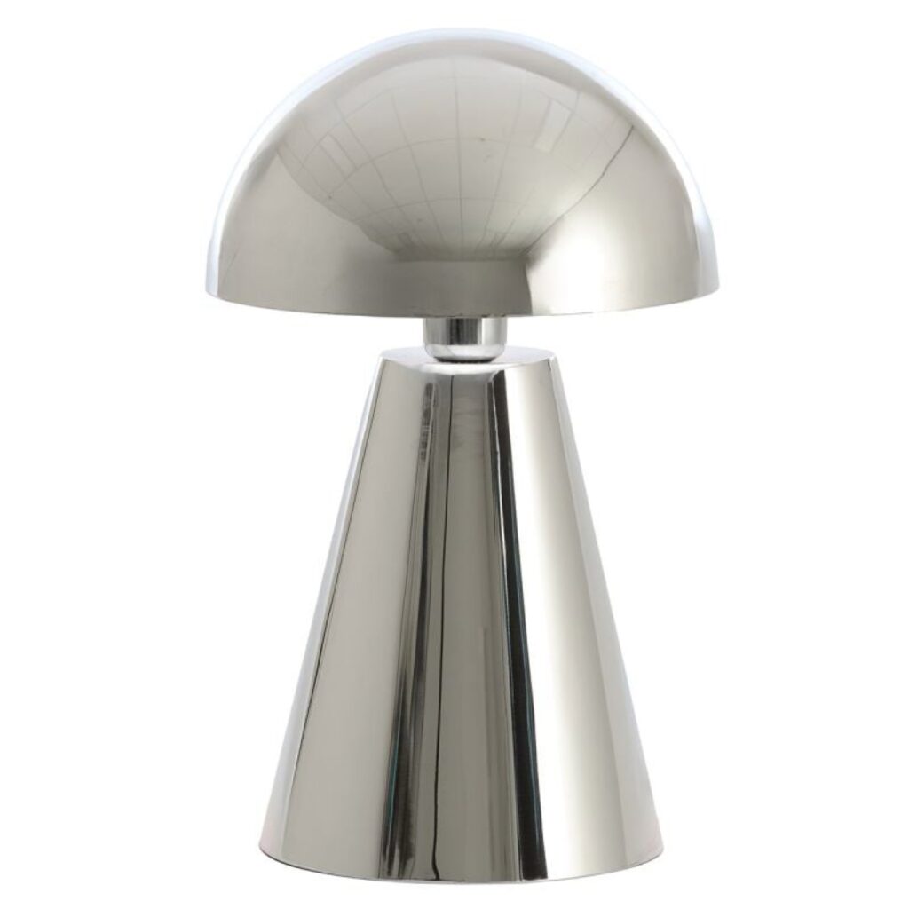 Tafellamp Sirina glans nikkel 26cm