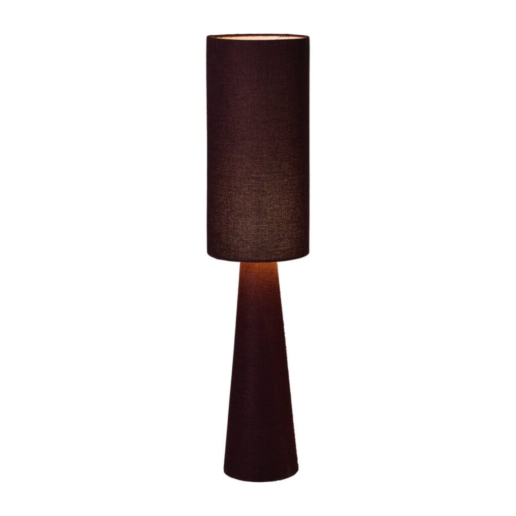 Vloerlamp stof - bordeaux rood - ø27x115 cm