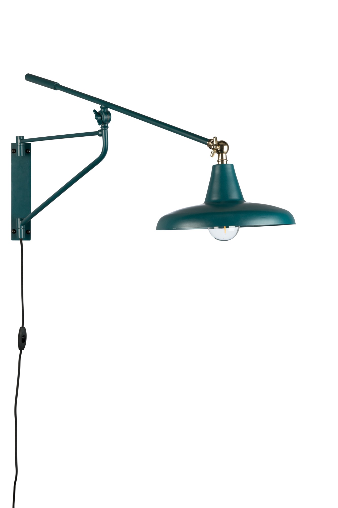 Wandlamp Hector teal