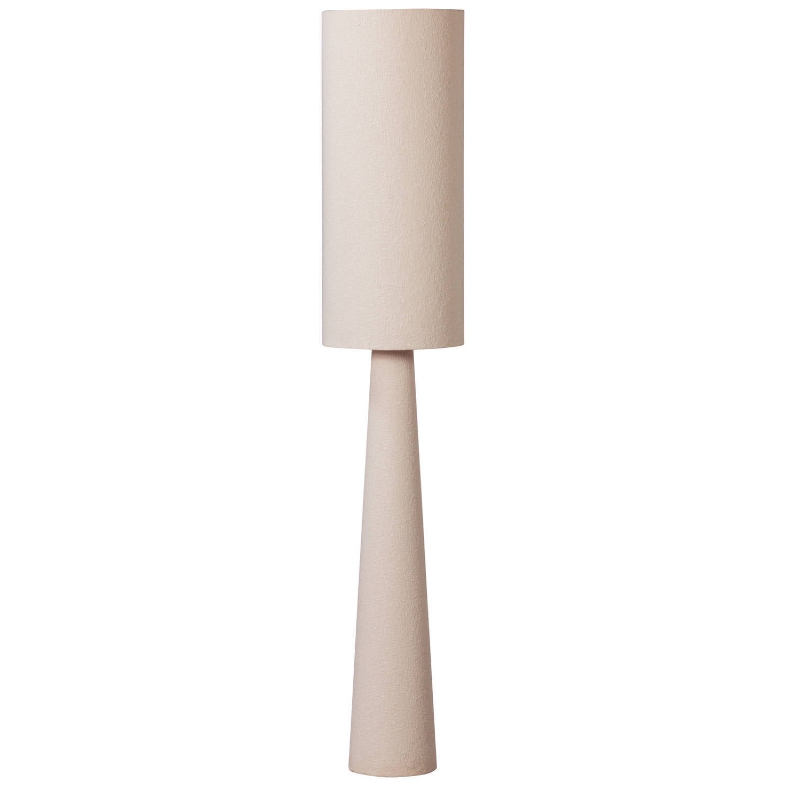 WOOOD Loft vloerlamp - Bouclé - Naturel (187xø35 cm)