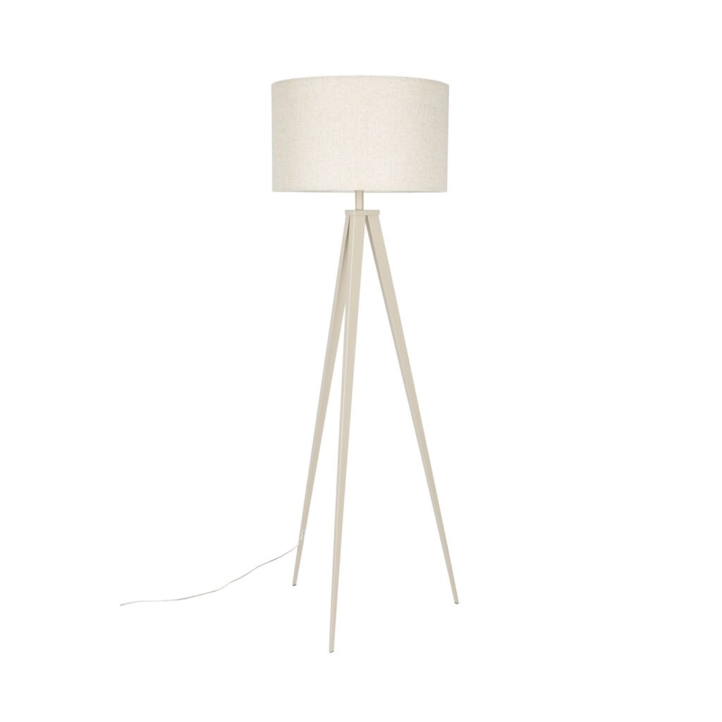 Zuiver Tripod vloerlamp Beige